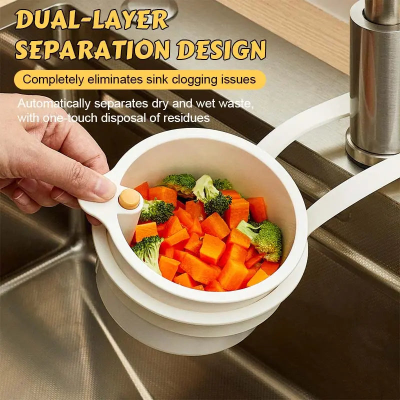 Draining basket for hanging – Clean pouring without spilling