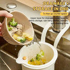 Draining basket for hanging – Clean pouring without spilling