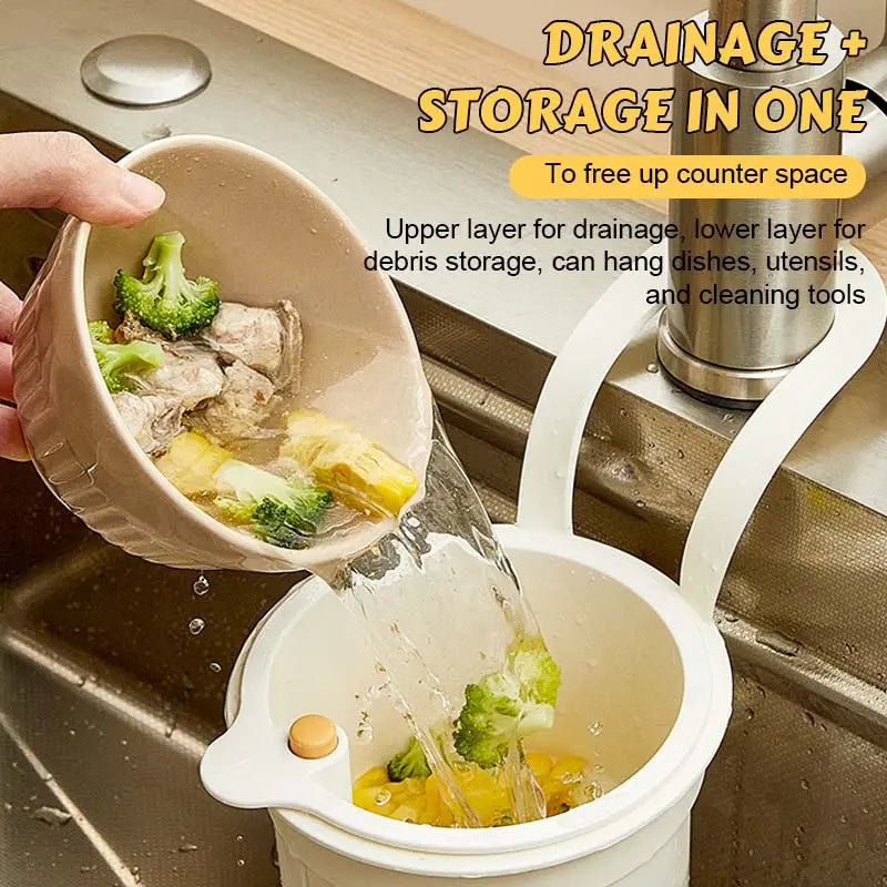 Draining basket for hanging – Clean pouring without spilling