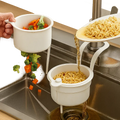 Draining basket for hanging – Clean pouring without spilling