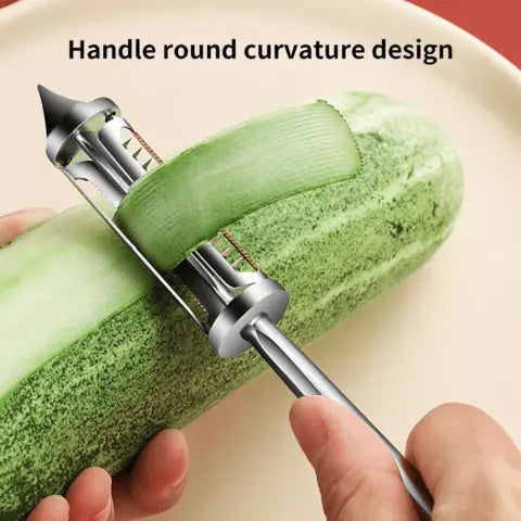Multifunctional Stainless Steel Vegetable Peeler – Peeling & Julienne with One Handle