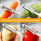 Multifunctional Stainless Steel Vegetable Peeler – Peeling & Julienne with One Handle