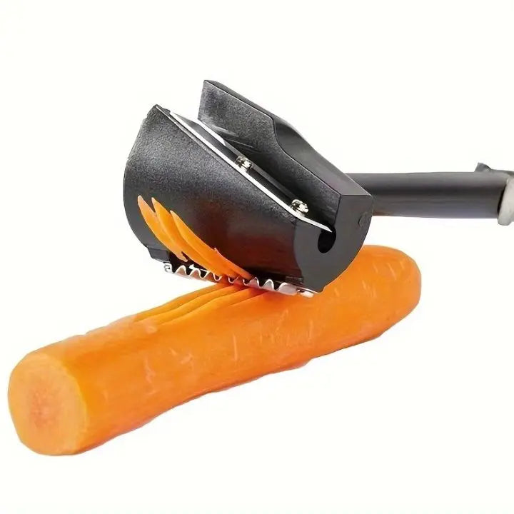 Multifunctional Stainless Steel Spiral Cutter for Fruits and Vegetables