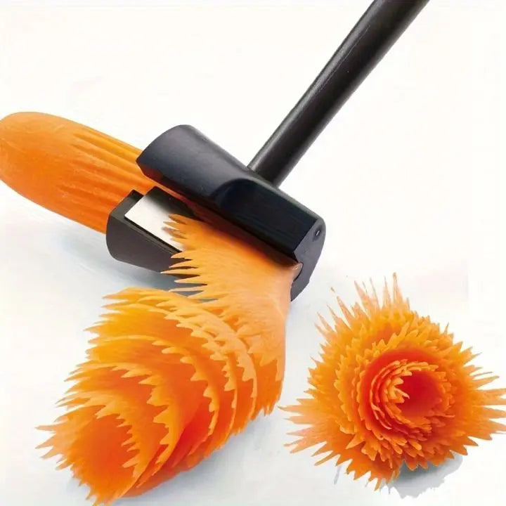 Multifunctional Stainless Steel Spiral Cutter for Fruits and Vegetables