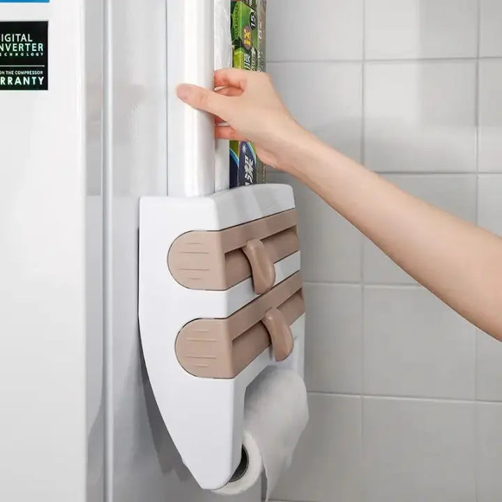 Multifunctional Film Holder – Space-saving, drill-free, wall-mounted