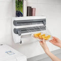Multifunctional Film Holder – Space-saving, drill-free, wall-mounted