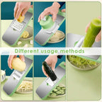 Multifunctional Vegetable Cutter (5 Blades)