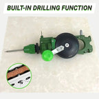 Multifunctional Glass Cutter with Drilling and Grinding Function