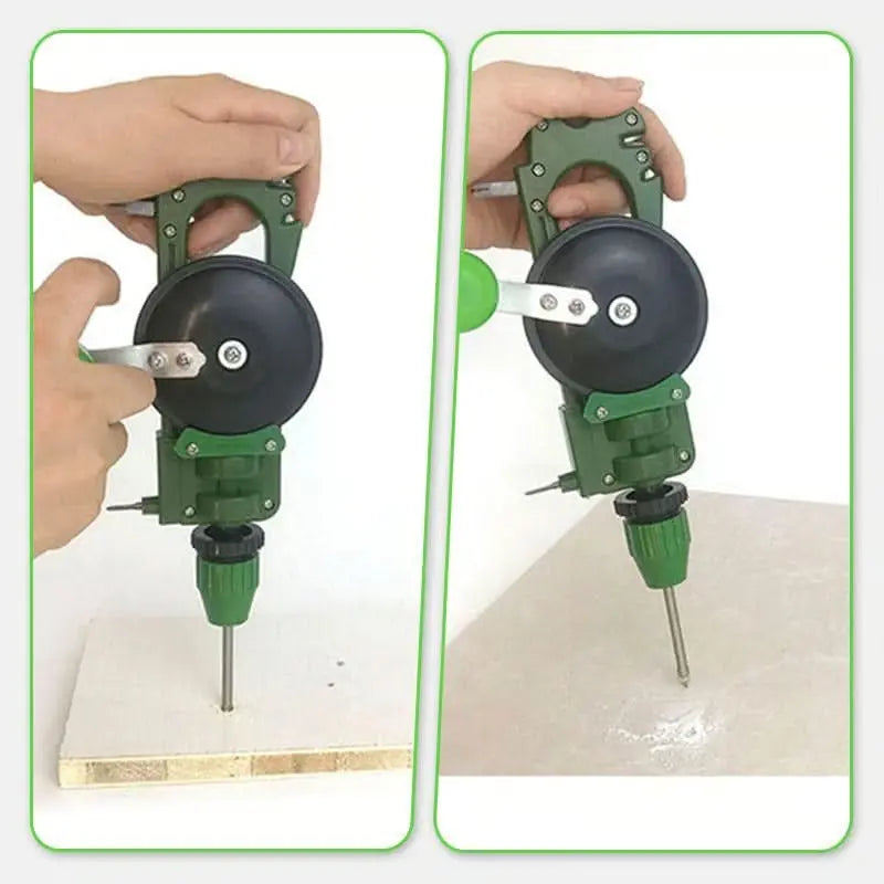 Multifunctional Glass Cutter with Drilling and Grinding Function