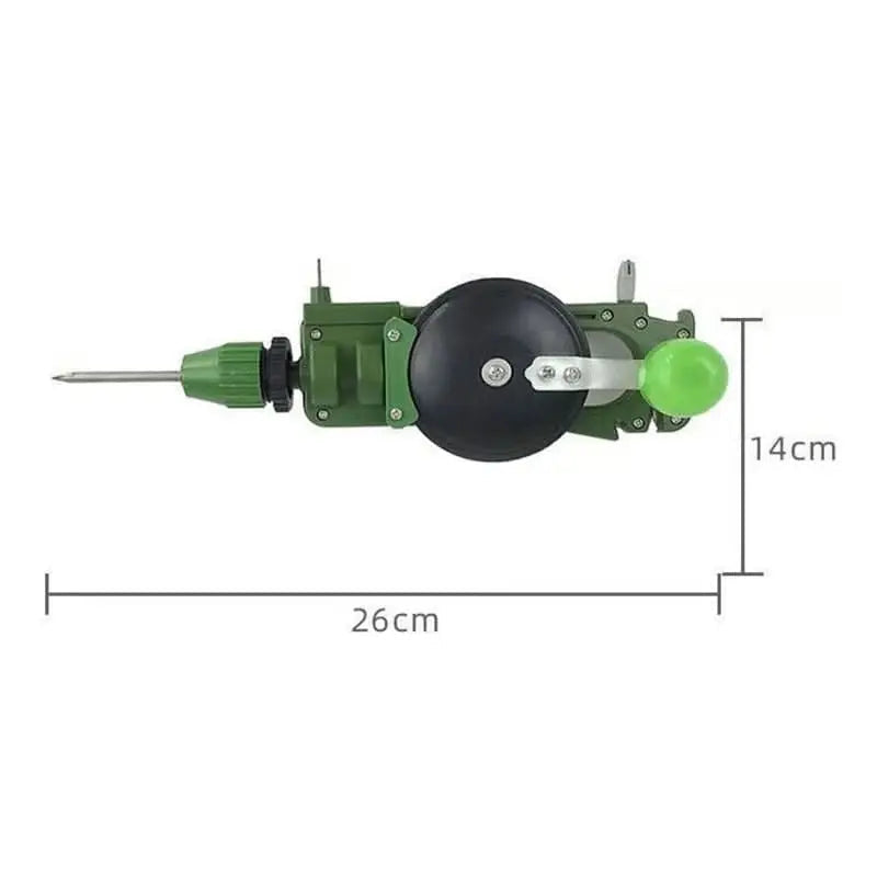 Multifunctional Glass Cutter with Drilling and Grinding Function