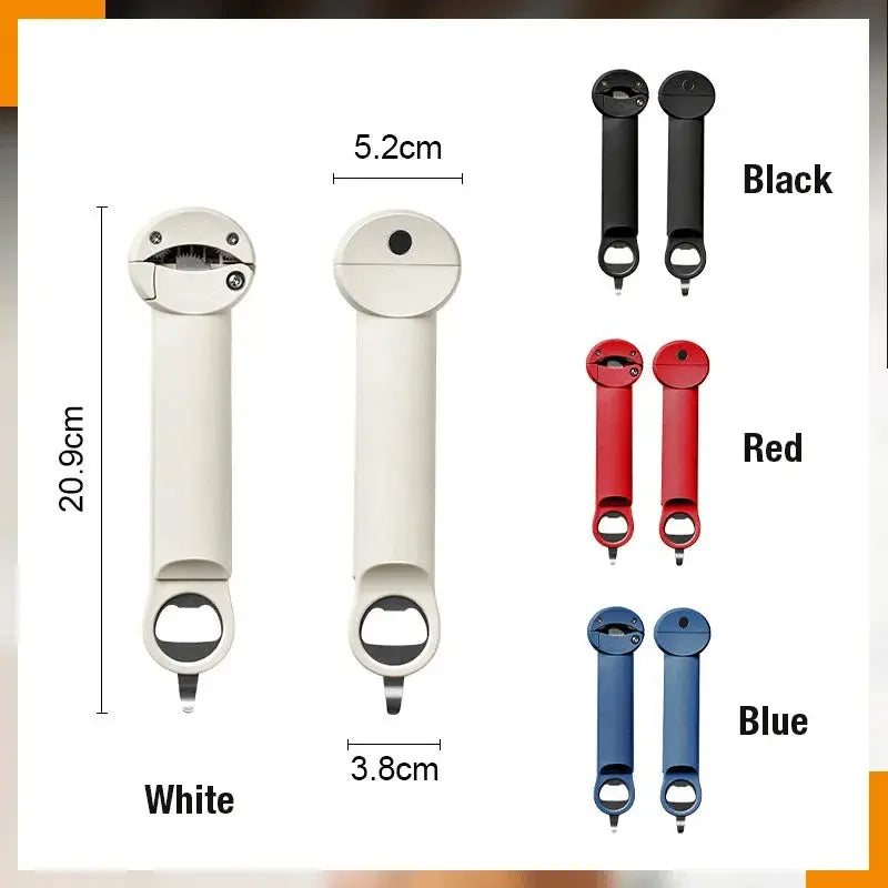 Multifunctional Magnet Can Opener – Safe and Effortless Opening