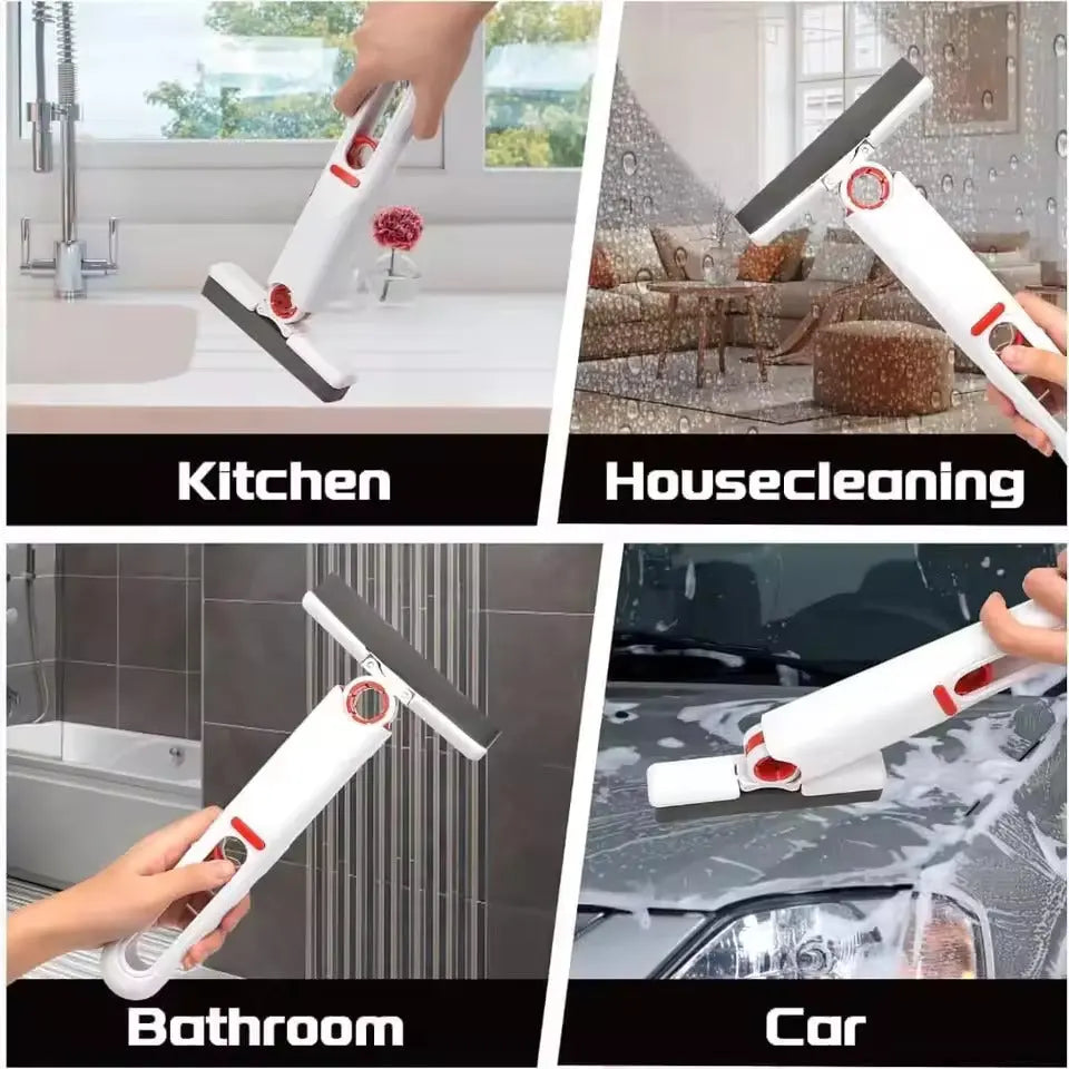 Multifunctional Mini Cleaning Stick – streak-free cleaning & pet hair removal