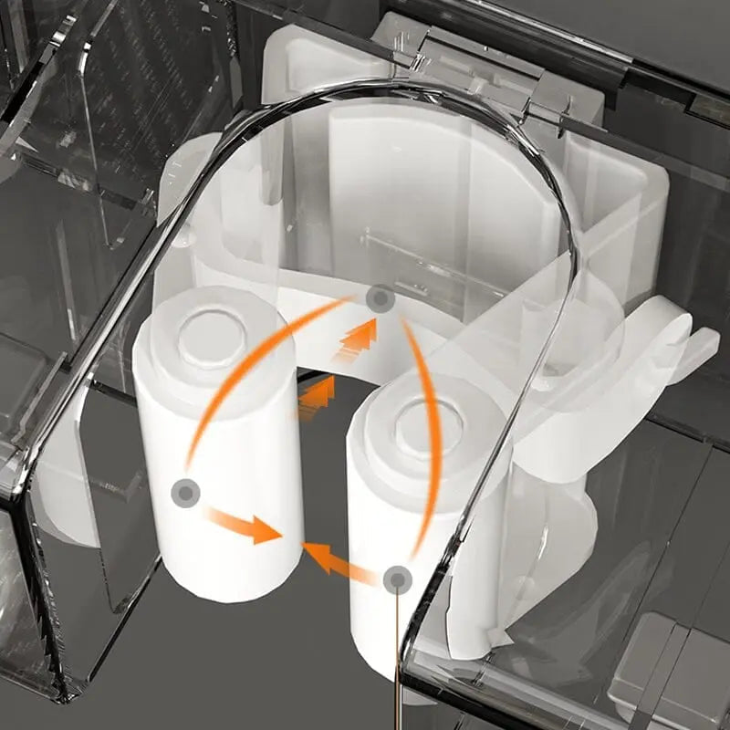 Multifunctional Mop Holder with Hooks