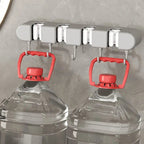 Multifunctional Mop Holder with Hooks