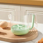 Multifunctional Mixing Cup for Eggs – Manual Press with Measuring & Filtering Function