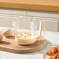 Multifunctional Mixing Cup for Eggs – Manual Press with Measuring & Filtering Function