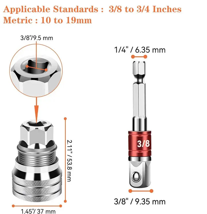 Multifunctional Universal Key – For various screws and nuts