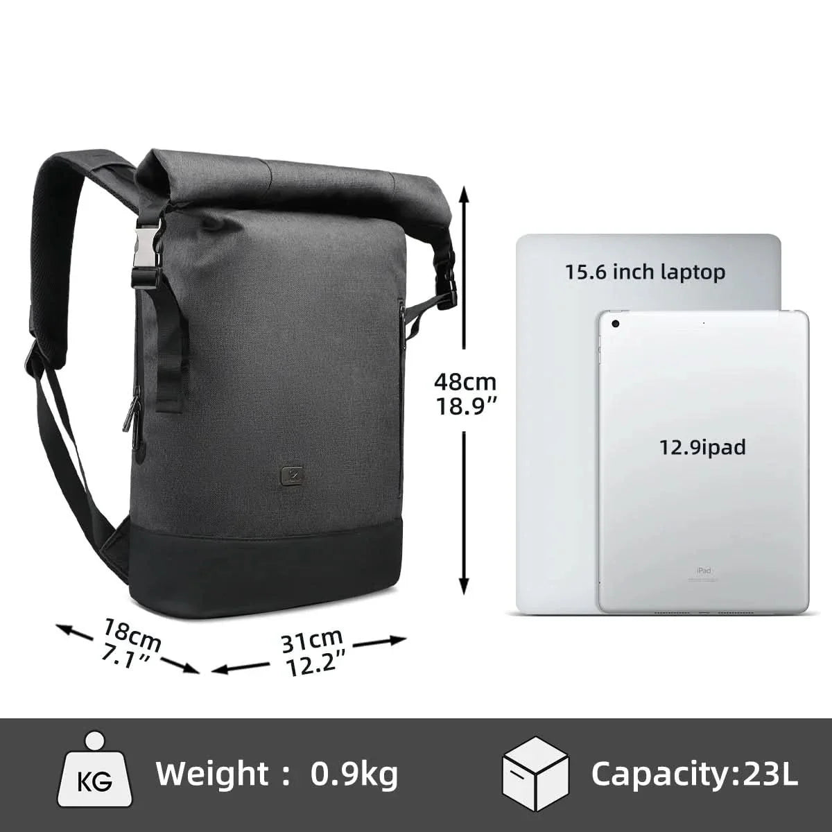 Multifunctional outdoor backpack with USB port