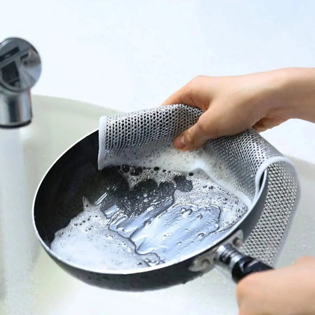 Multifunctional wire cleaning cloth for effortless cleaning (5+5)