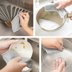 Multifunctional wire cleaning cloth for effortless cleaning (5+5)