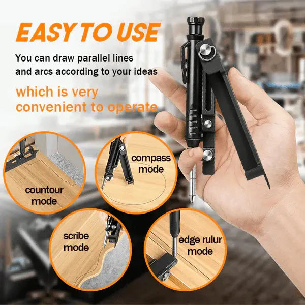 Multifunctional Graffiti Tool for Woodworking