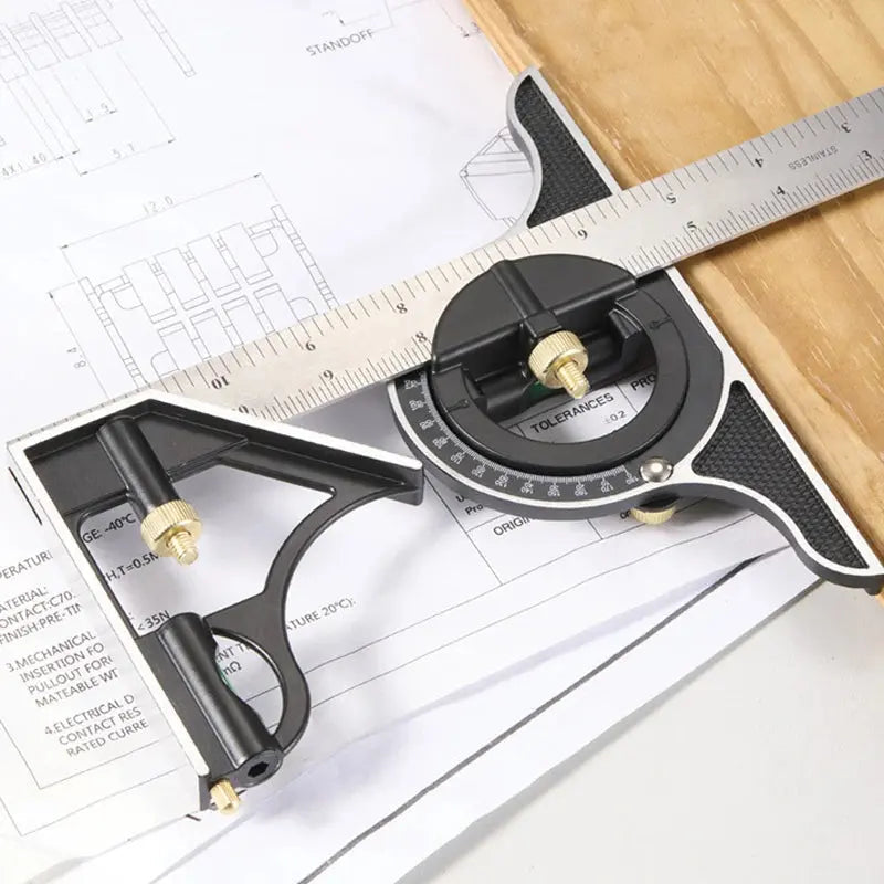 Multifunctional Corner Measuring Set – Precision Measuring Tool for Carpentry Work