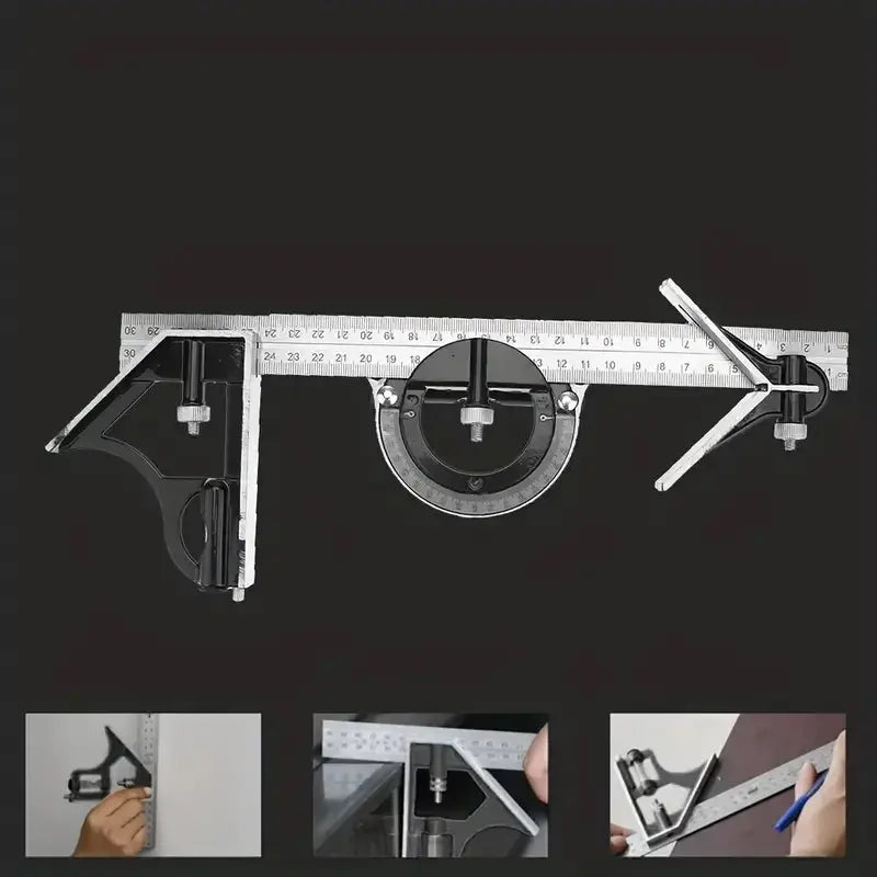 Multifunctional Corner Measuring Set – Precision Measuring Tool for Carpentry Work