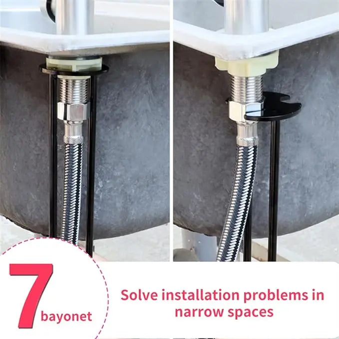 Multi-functional Sink Wrench – Finally, a tool that fits in EVERY corner