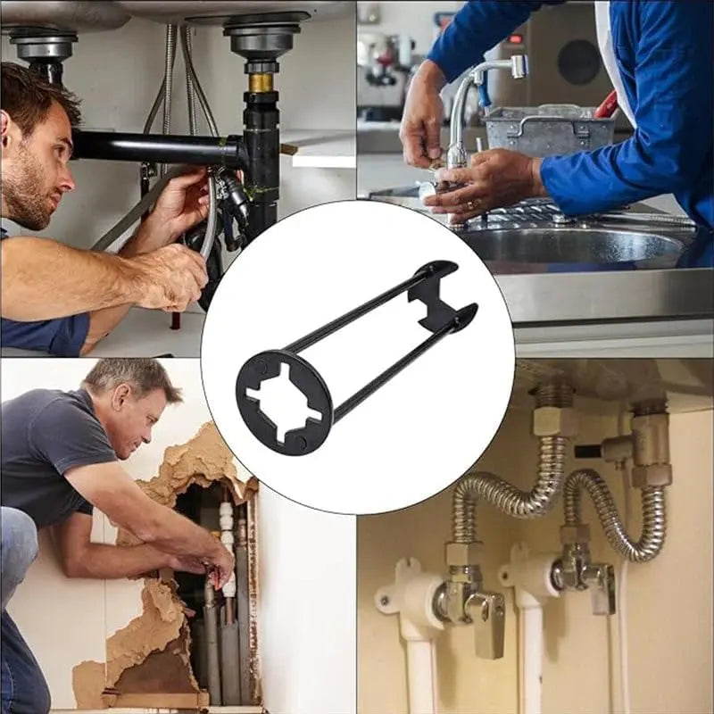Multi-functional Sink Wrench – Finally, a tool that fits in EVERY corner