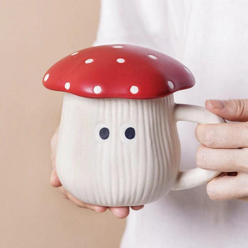 Mushroom-shaped plate