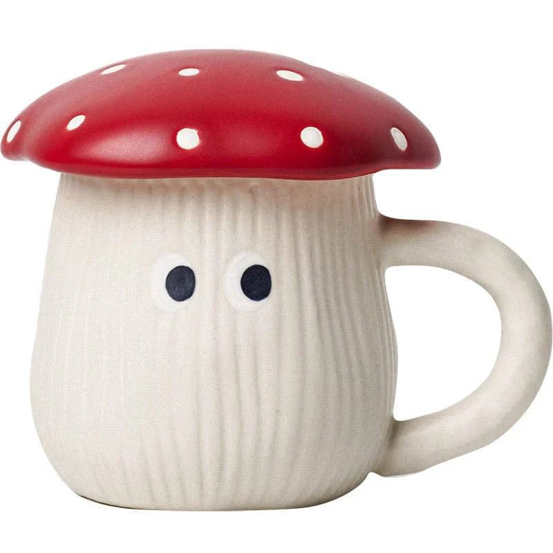 Mushroom-shaped plate