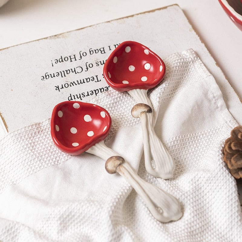 Mushroom-shaped plate