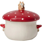 Mushroom-shaped plate