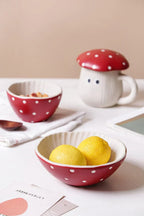 Mushroom-shaped plate