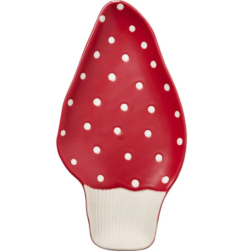 Mushroom-shaped plate