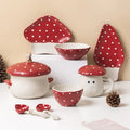 Mushroom-shaped plate