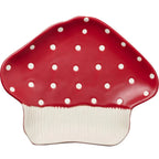 Mushroom-shaped plate