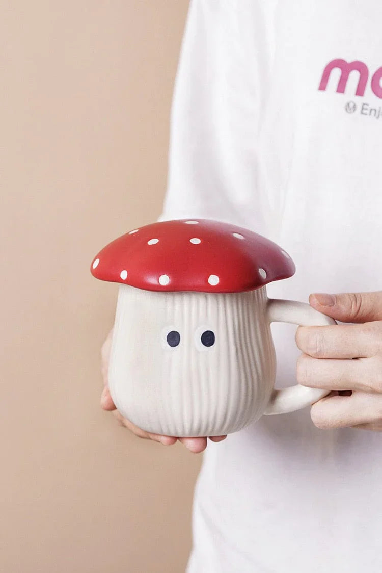 Mushroom-shaped plate