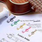 Music note paper clips – for school, office & creative gifts