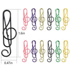 Music note paper clips – for school, office & creative gifts