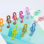 Music note paper clips – for school, office & creative gifts