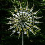 Mysterious Metal Wind Spinner – Fascinating Garden Decoration with Relaxation Effect