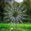 Mysterious Metal Wind Spinner – Fascinating Garden Decoration with Relaxation Effect