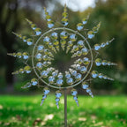 Mysterious Metal Wind Spinner – Fascinating Garden Decoration with Relaxation Effect
