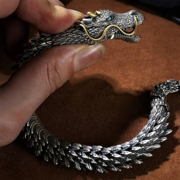 Mythological Bracelet "Dragon" – Strength & Elegance Combined