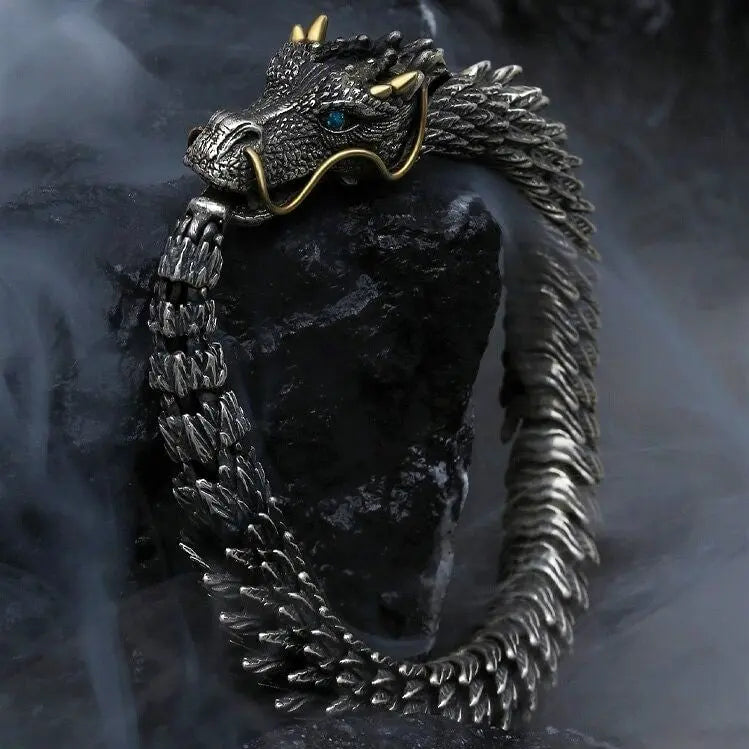 Mythological Bracelet "Dragon" – Strength & Elegance Combined