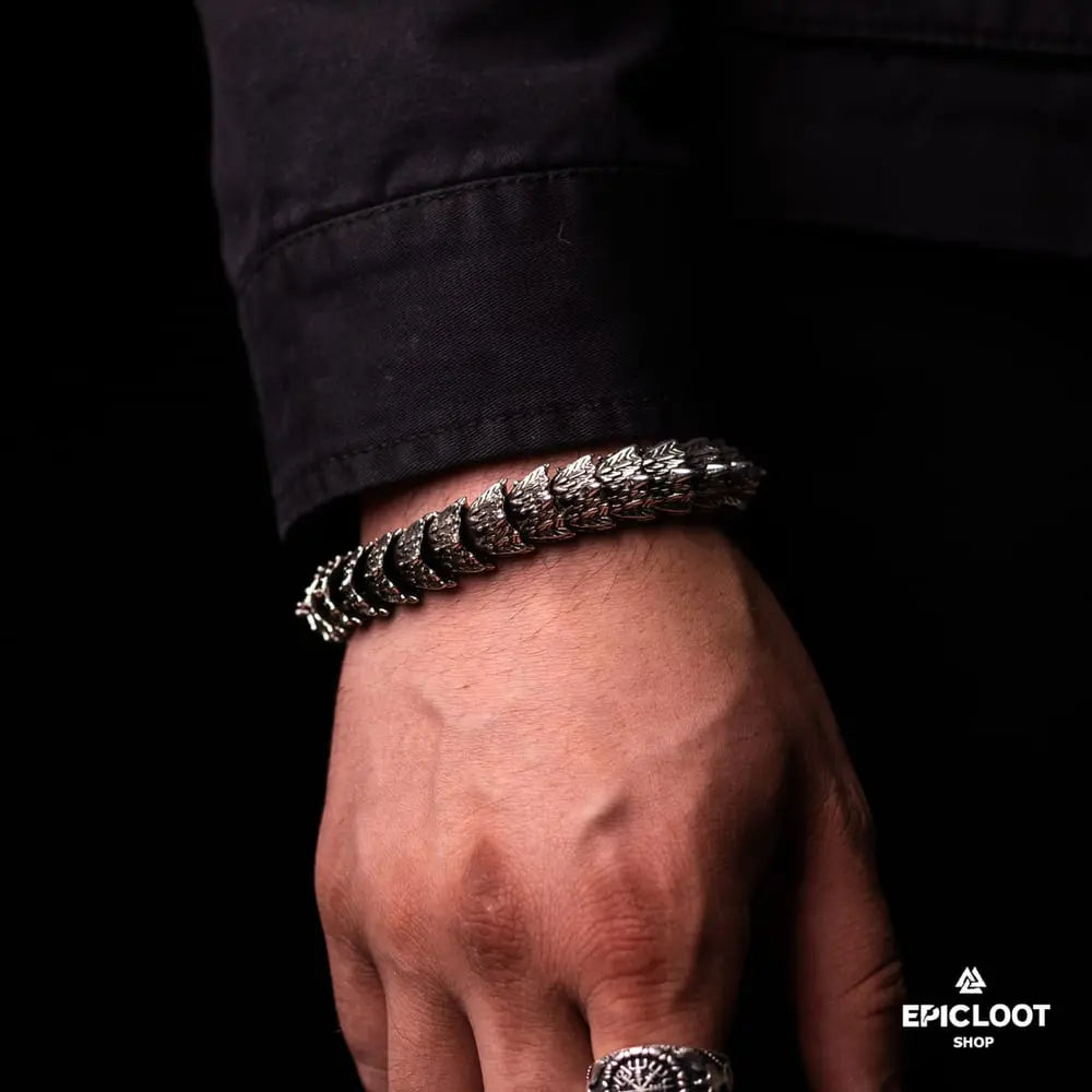 Mythological Bracelet "Dragon" – Strength & Elegance Combined