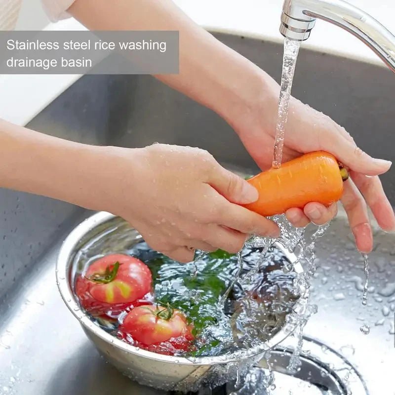 Robust sieve bowl for efficient work in the kitchen