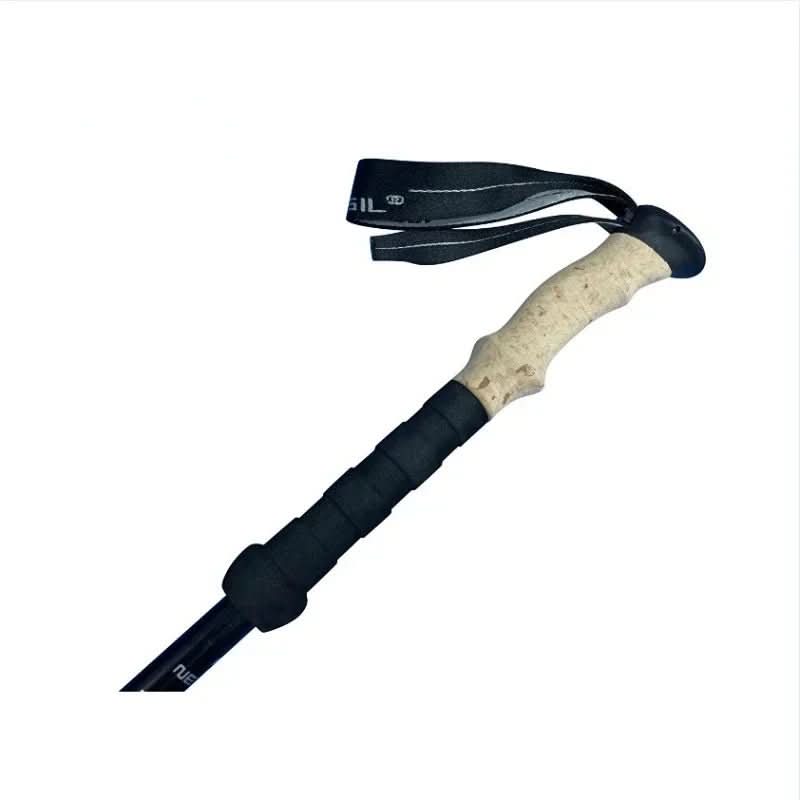 Collapsible hiking poles for stability and comfort