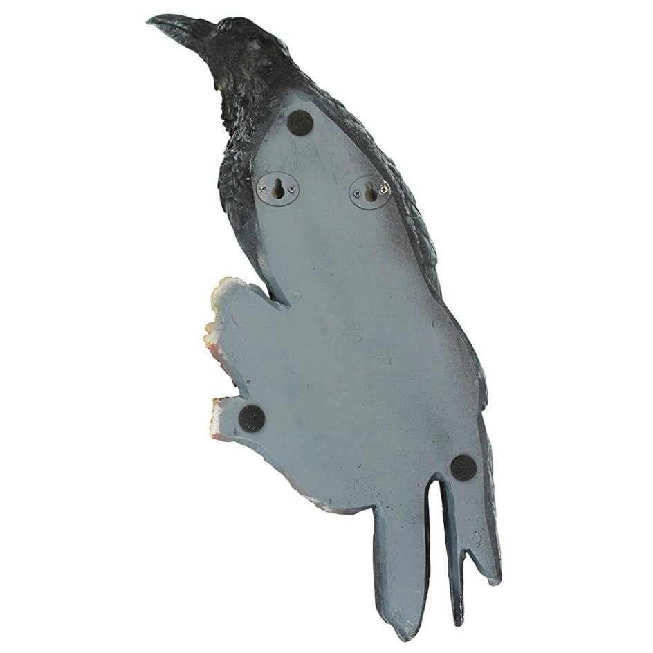 Noctura Realistic Decorative Raven – Atmospheric Decoration for Home & Garden